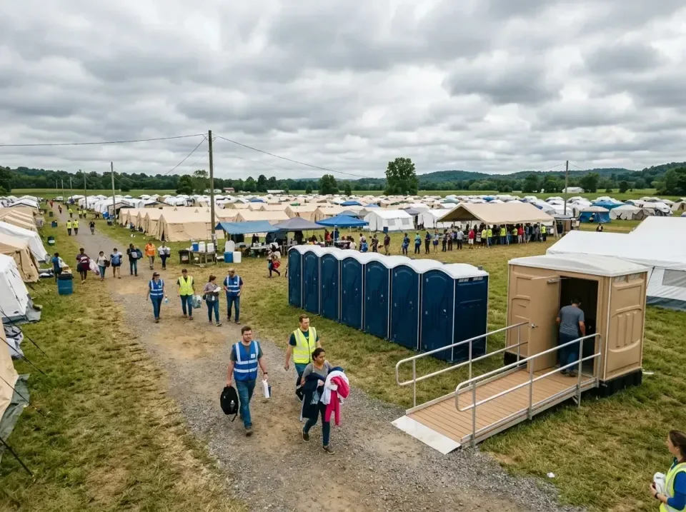 disaster-relief-camp-restrooms-010 — frequently asked questions, Dumpster & Portable Bathrooms Rental in Mansfield, OH
